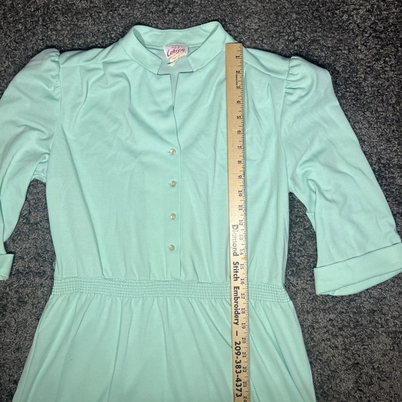 It's A Lehigh Mint Green Vintage Dress - Picture 4 of 13